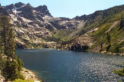 Upper Sardine IS a classic alpine lake